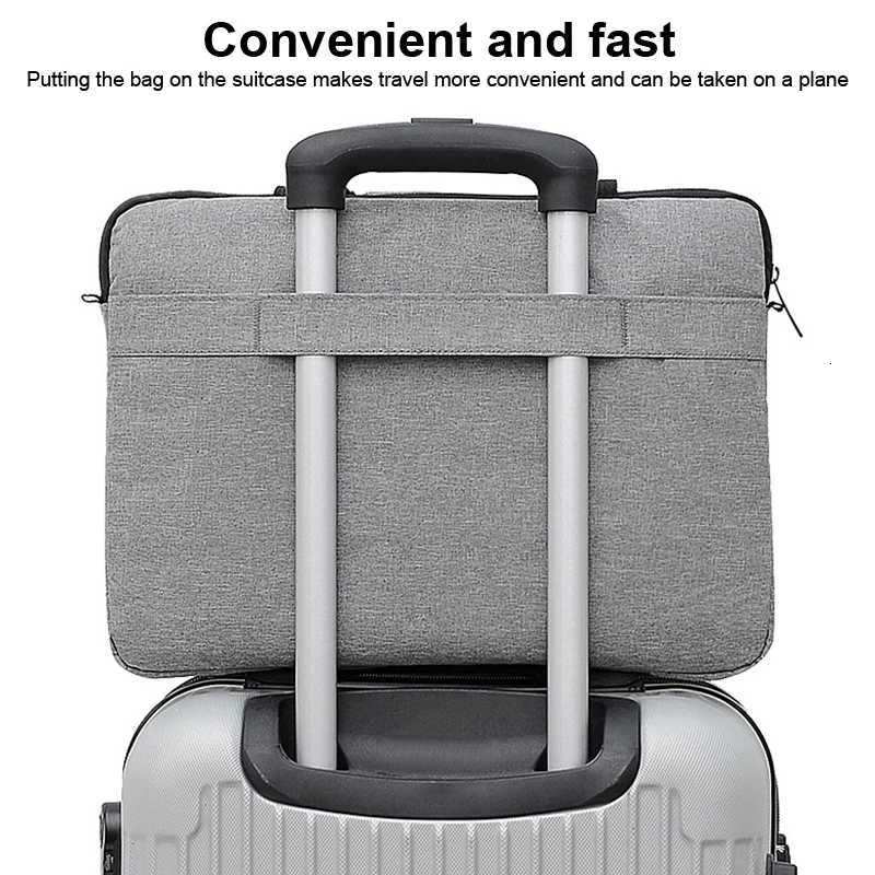 14 15 Inch Laptop Bag Business Handbags Notebook Case With Crossbody Strap For MacBook Air Pro 13 14 15 Xiaomi Hp DellT251212