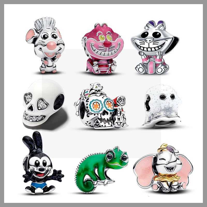 NEW in Charm Cheshire Cat Charm beads Suitable for Wen Bracelet Necklace Pendant Jewelry Holiday gifts Y251212