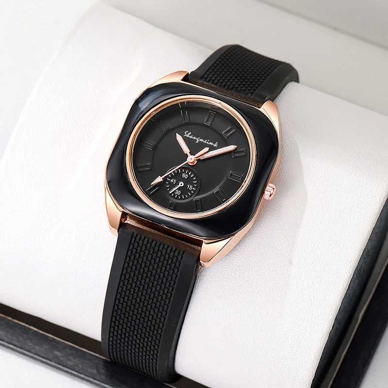 Fashion Square Women Quartz Watch Casual Silicone Band Ladies Wristwatches Reloj Mujer Girls Clock Gift Y251212