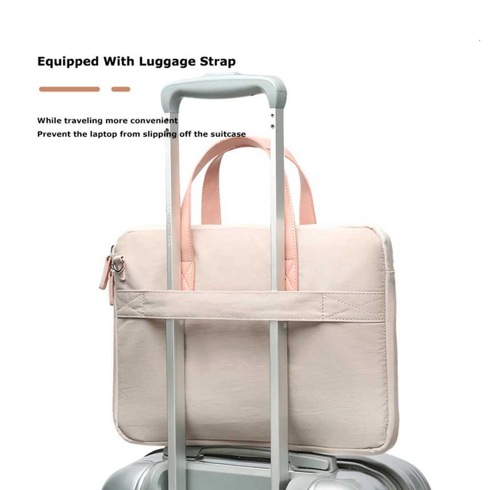 Laptop Sleeve Bag For Macbook Air Pro 16 Xiaomi Huawei 133 14 156 Inch Women Men Portable Bag Notebook Waterproof Laptop CaseT251212