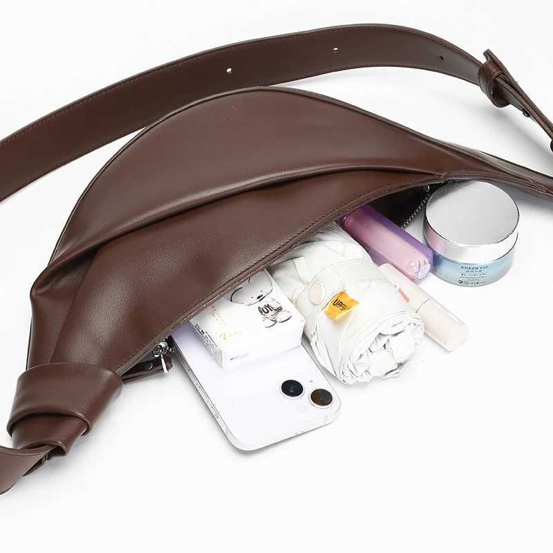 Trend Luxury Designer Wens Crossbody Bag Niche High-end Cloud Bag Low-Key Soft PU Leather Hiking Ch Bag Holiday Gift Y251211