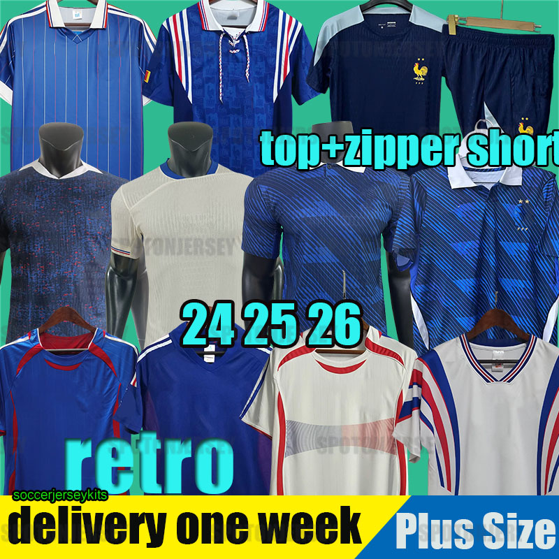 25 26 Maillots de football Soccer Jerseys French BENZEMA Fra nces Football shirts MBAPPE GRIEZMANN CAMAVINGA maillot kit shirt hommes enfants MEN maillot euro
