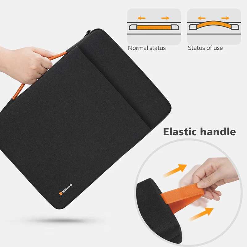 NIDOO Laptop Bag Case 133 14 15 Inch Waterproof Notebook Bag Sleeve For Macbook Case M1 Air Pro 13 15 Huawei Handbag BriefcaseT251212