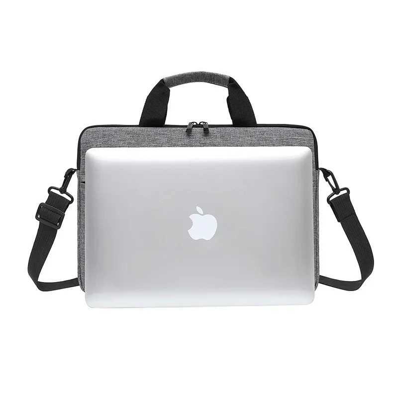 Laptop Carrying Case fits for 13-15-Inch Laptop and Tablet Shoulder Strap Durable Water-Repellent Fabric Business Casual SchoolT251212
