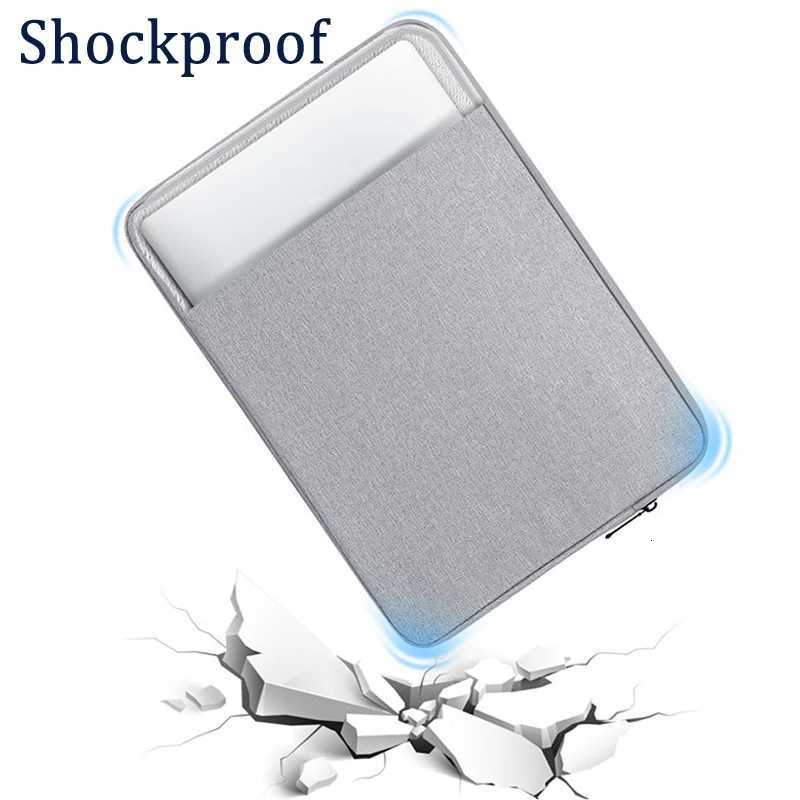 for ZEUSLAP 16 Portable Monitor Bag Waterproof Canvas Flocking Sleeve Anti-Drop Zip Pouch Carry Cases Borsa Tasche TorbaT251212