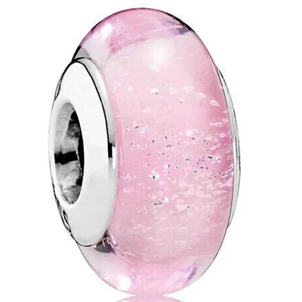2025classic 925 Sterling Sier Colo wer Cosmic Murano Charms Beads Fit DIY Bracelet Wen Jewelry Gift Y251212