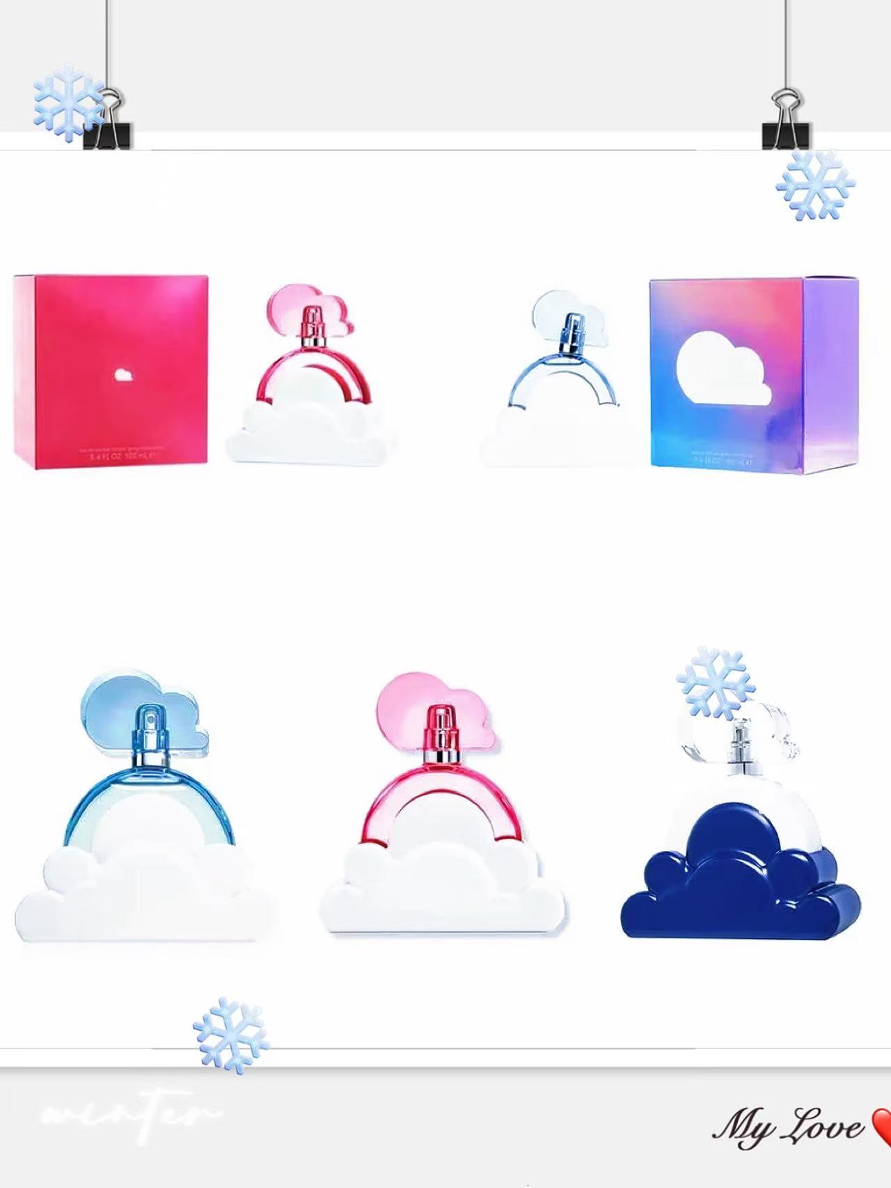 Designer perfume cloud perfume Ariana Grande Cloud Pink Purple EDP Natural Spray Cologne Fragrance 100ml good smell Long Lasting Fragrances Deodorant