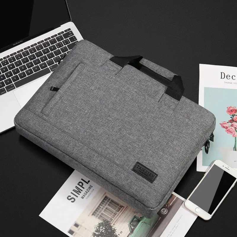 Business Laptop Bag Case Shoulder Tote Bag Notebook Bag Briefcase For 13 15 17 Inch Macbook Air Pro HP Huawei Asus DellT251212
