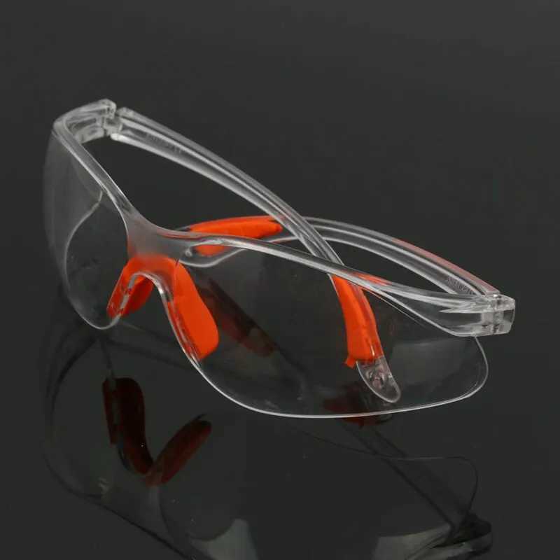 Lab Work Safety Eye PROtective Glasses PC Material Anti Wind Dust PROof GoggLEs Safety Riding CLEar Glasses G251212