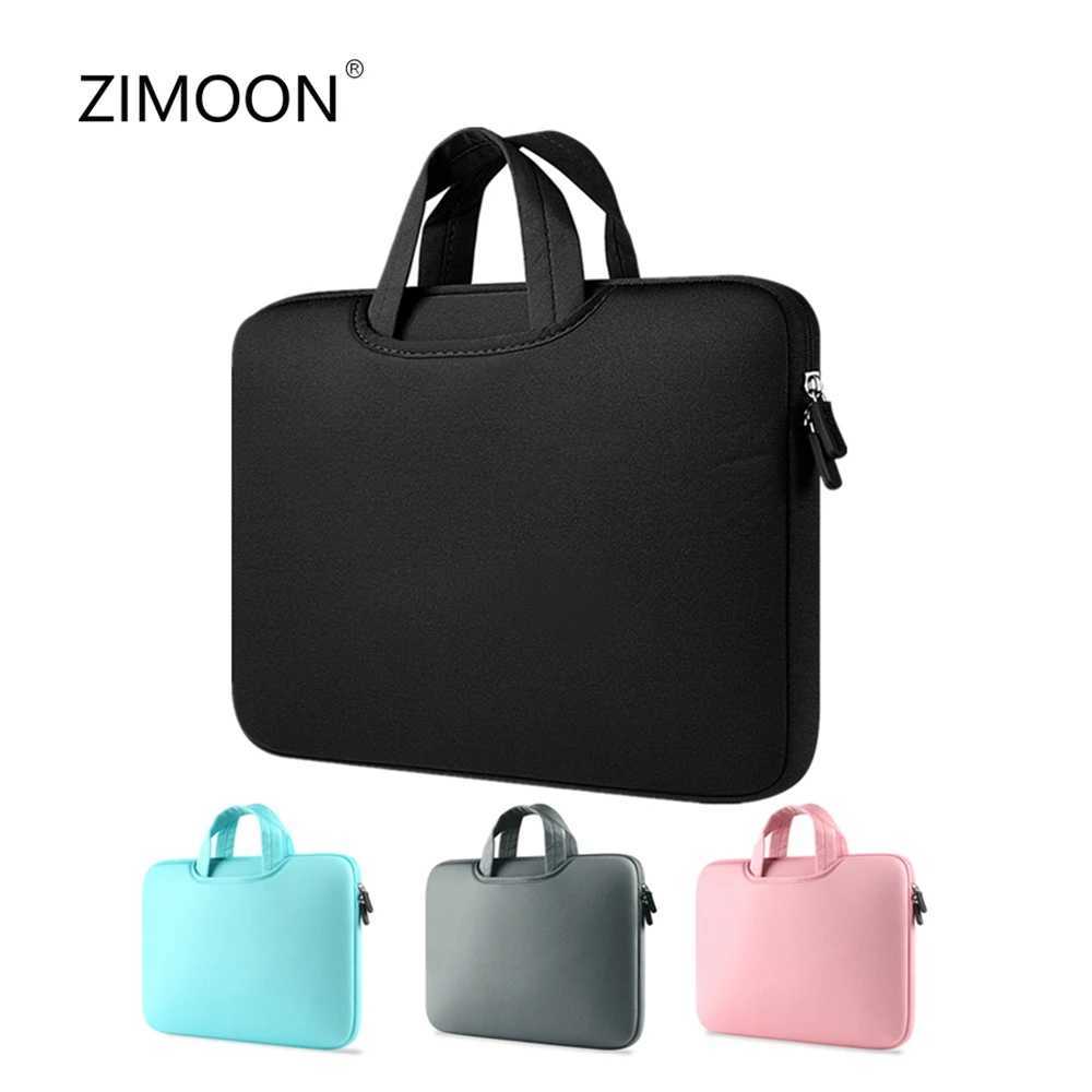 Colorful Zipper Laptop Handbag 13/14/15 inch Notebook Case for Macbook Computer Carry Bag Laptop Sleeve BriefcaseT251212