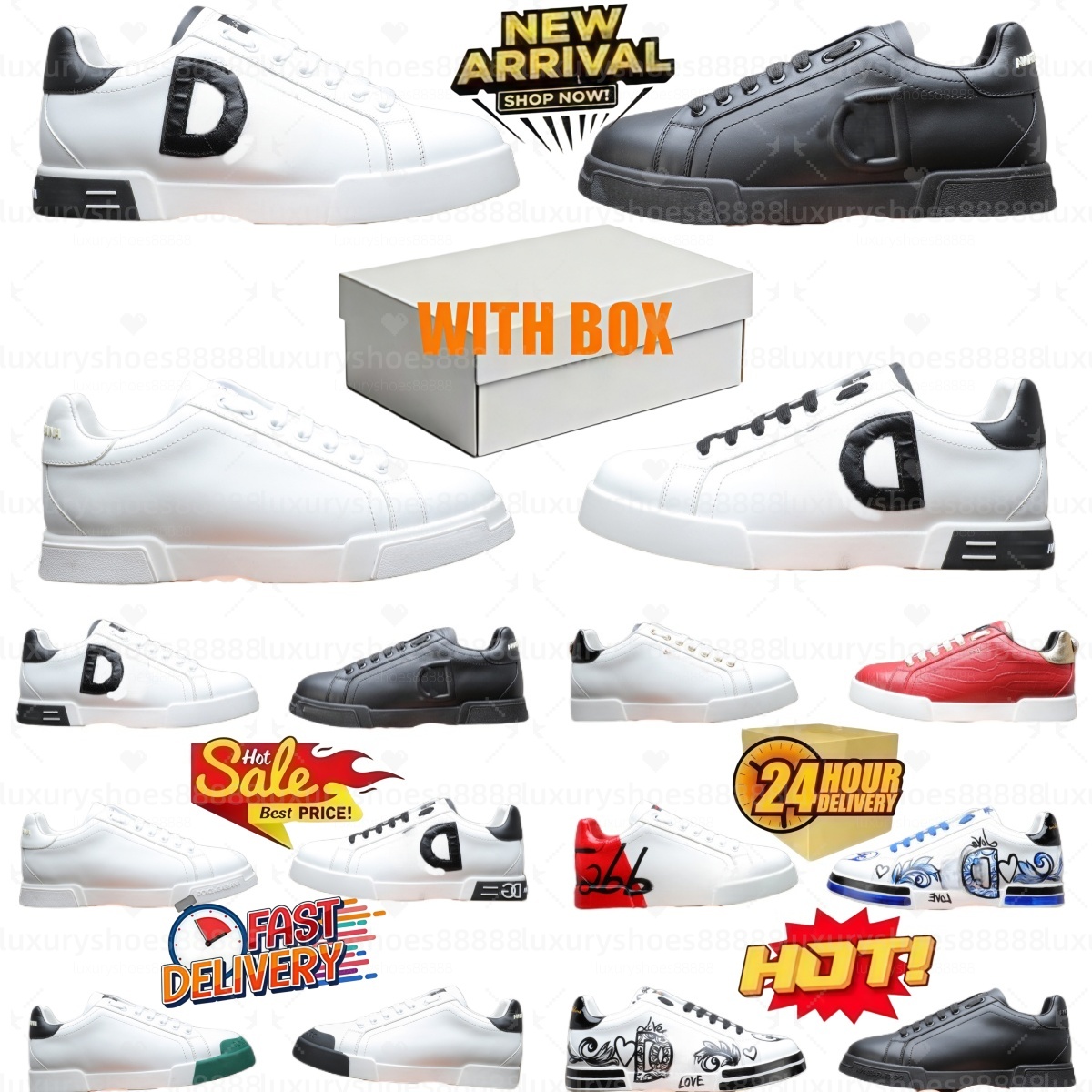 designer men's dolceshoes casual shoes genuine leather, sports-style sneakers with laces new generation breathable men's white dolces and gabanna shoes trainer