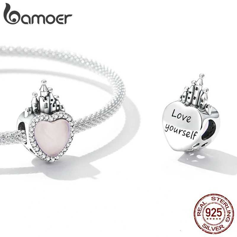 OER 925 Sterling Sier -she Charm Beads Fit Charm Bracelet Inlaid Zircon Colorf Pendants DIY Accories Y251212