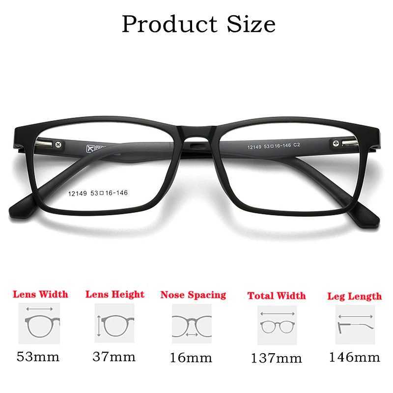 YIMARUILI 15 Fashion Polarized Eyeglasses Square Driving Night Vision Optical Prescription Glasses Men And Women 12149 G251212