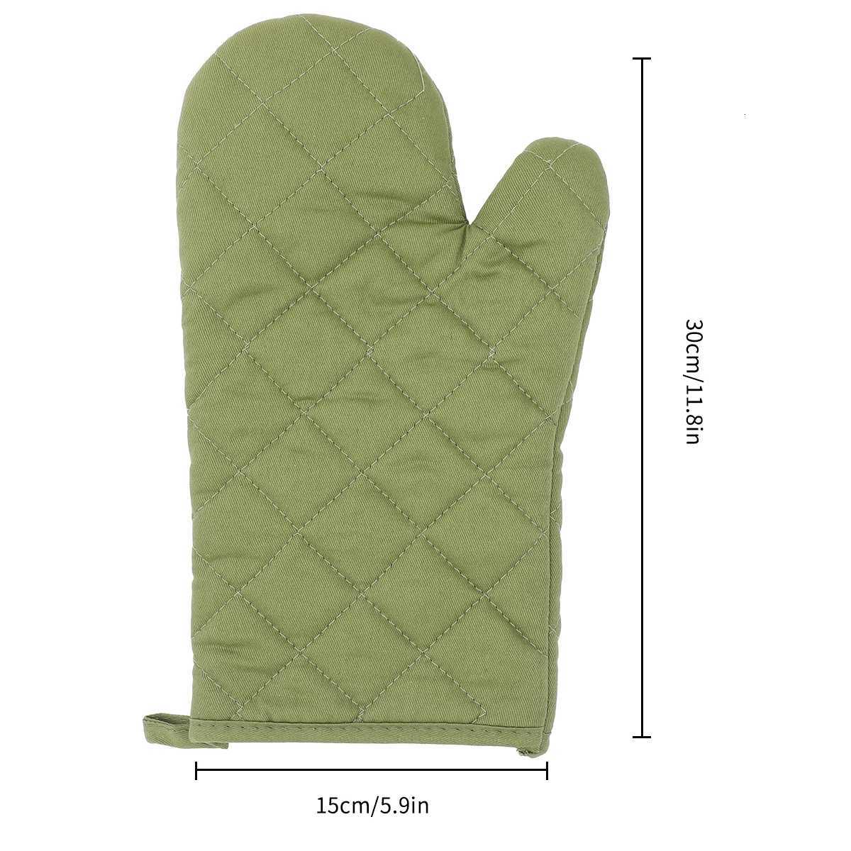 Oven glove four piece set insated heat-resistant microwave oven gloves kitchen cooking insated gloves baking tools H251212