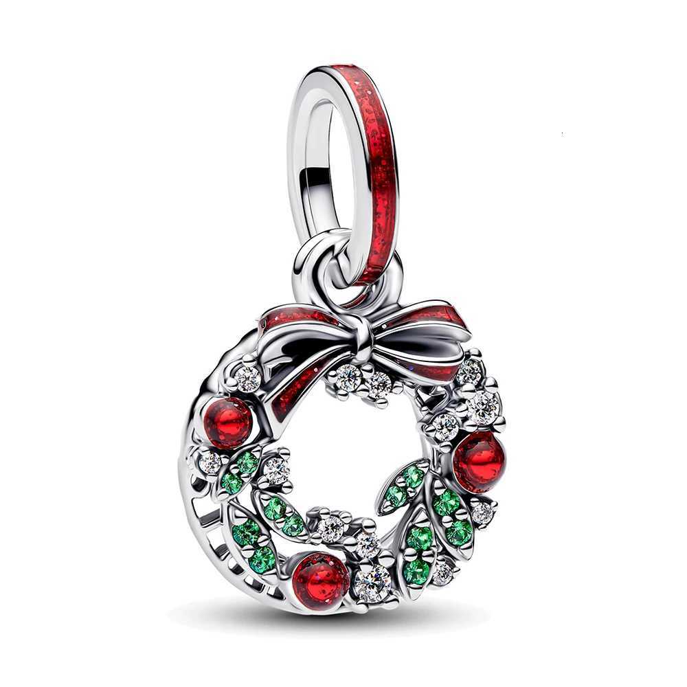 Sparkling Christmas Charms Bell Moon Beads Pendants Fit Pan Bracelet Necklace DIY Wen Jewelry New Year Gift Y251212