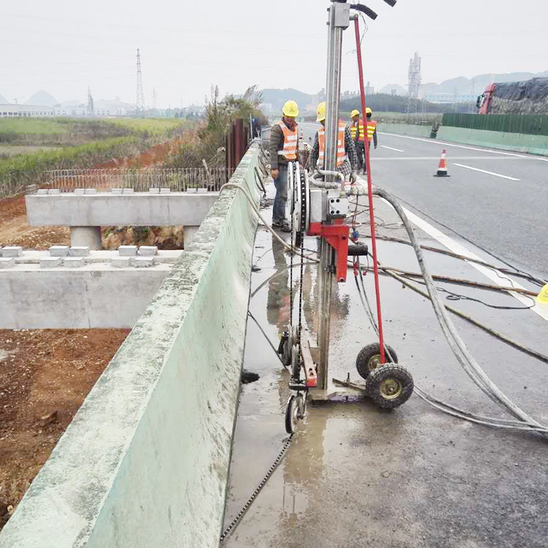 Dual-Purpose Wire Saw Machine | Underwater Concrete & Stone Plant Block Cutting in One System