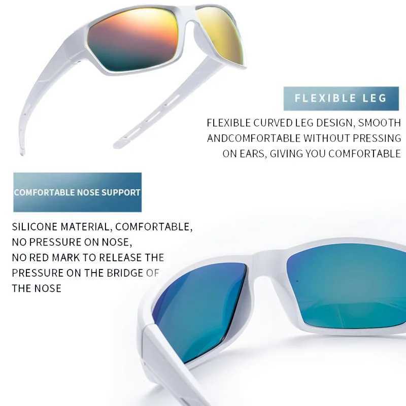 Men Polarized Sport Fishing Sun Glasses Fishing Cycling Polarized Outdoor Sunglasses Protection Sport UV400 Men G251212