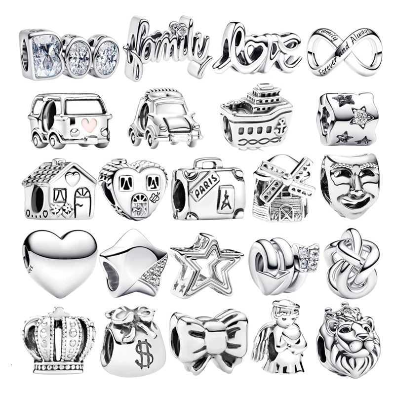 Regal Crown Forr Always Infinity Charm Exquisite Bead fit European Sier Bracelet DIY Jewelry Wen Gift Y251212