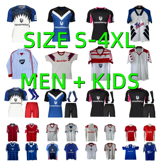 2025 2026 Hamburger SV Soccer Jersey 25 26 VAGNOMAN ONANA 1979 1980 1984 1986 1992 1993 retro GLATZEL LEIBOLD REIS DUDZIAK HSV Football Shirt Mens kids kit