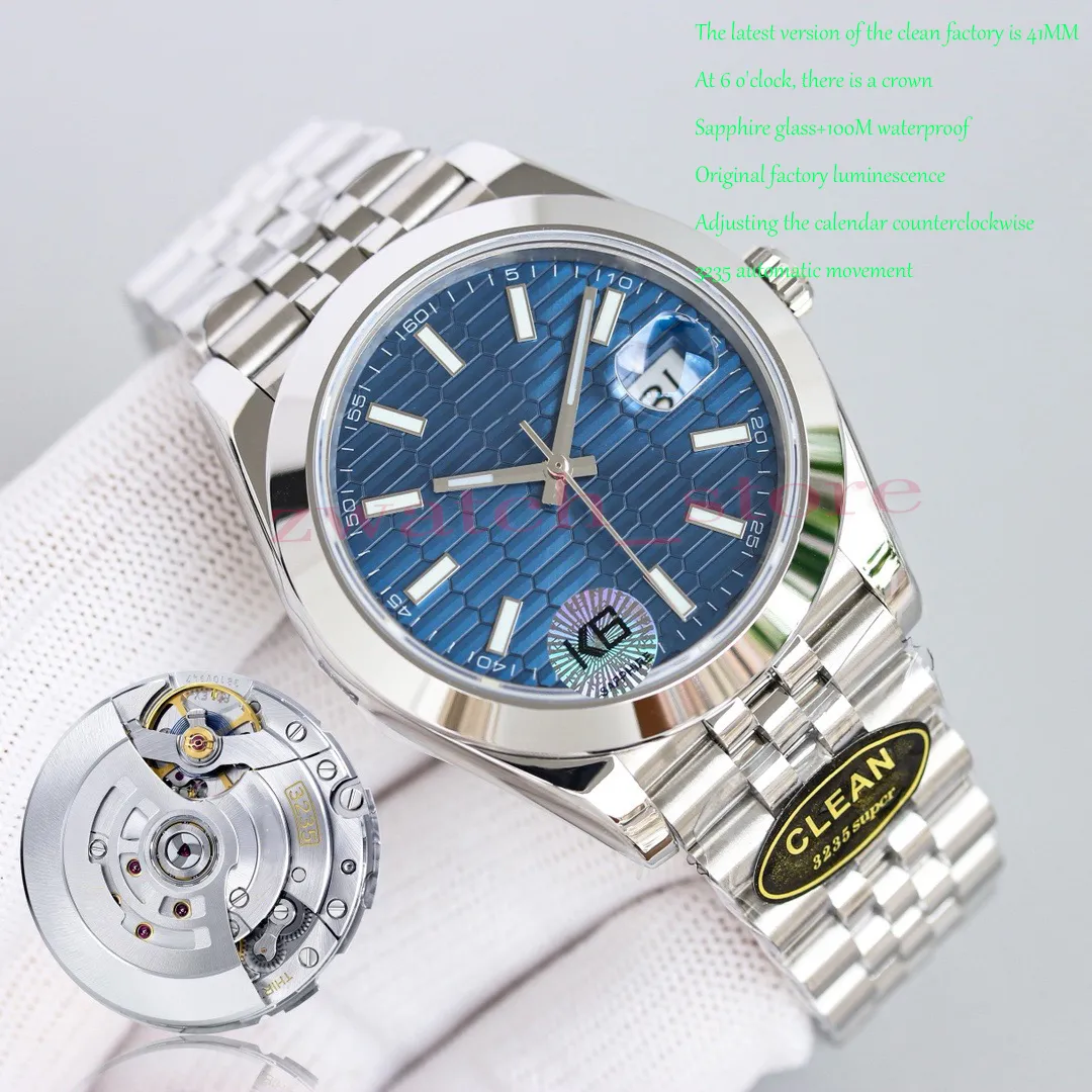 Top Mens Watch Designer Automatic Mechanical Watch C Factory 3235 Movement 100 meter Waterproof Luminescent 904L Stainless Steel Top Quality Super Clone Watch c