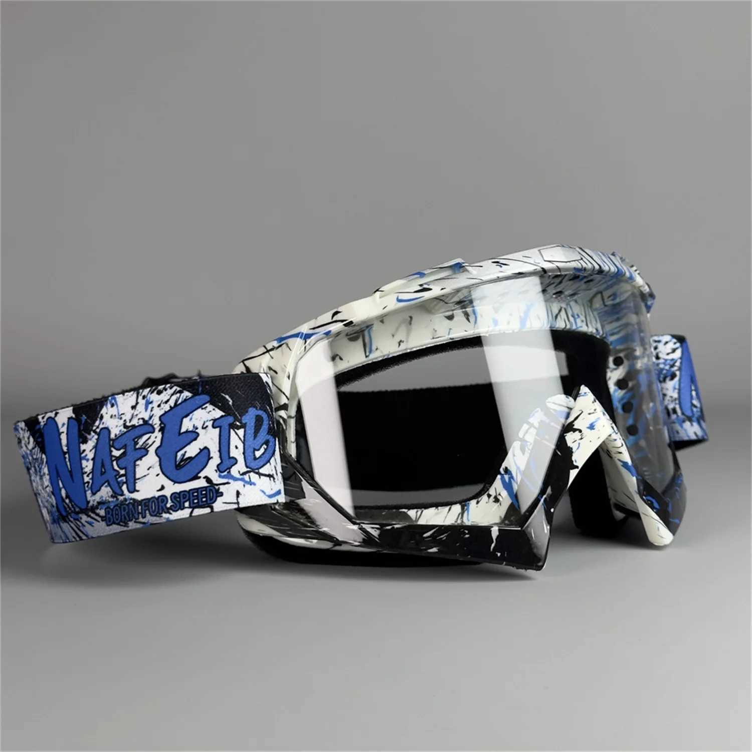 Newest Motorcycle Goggles For Men Motocross Sunglasses Safety Protective MX Night Vision Helmet Goggles vintage Driving Glasses G251212