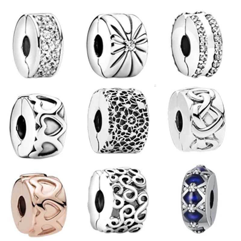 Hot S Fine With buckle series Charm Bead Plating 925 Sier plicable to Jewelry DIY Jewelry Making For Wen Gift Y251212