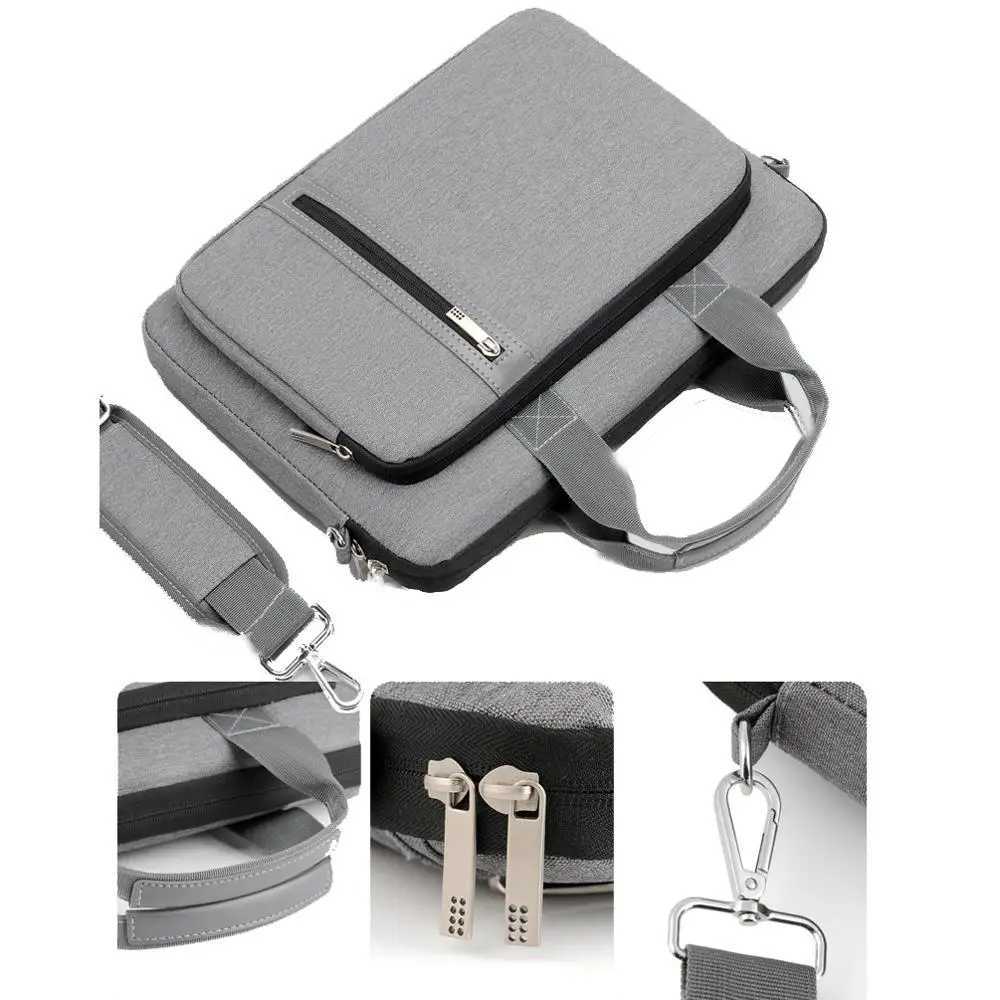 Laptop bag Sleeve Case Protective Shoulder Bag Notebook Handbag Cover For 13 14 156 173 inch Macbook Air Pro ASUS Acer HP DellT251212