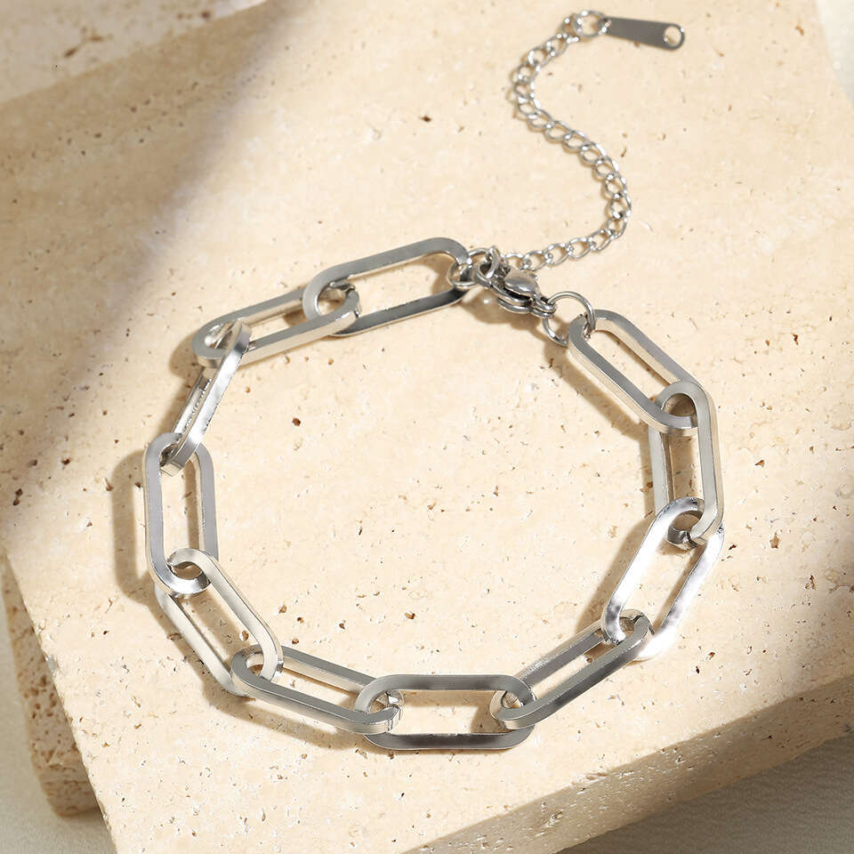 Bracelet for Women Designer Luxury 2026 New Fashion Thick Chain Titanium Steel Bracelet Women Niche Exquisite High-end Accessories Jewelry