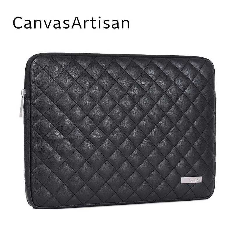 Brand PU Leather Laptop Bag 111213314154156173 InchMan Lady Sleeve Case For Macbook Air Pro M1 Notebook Computer L19T251212