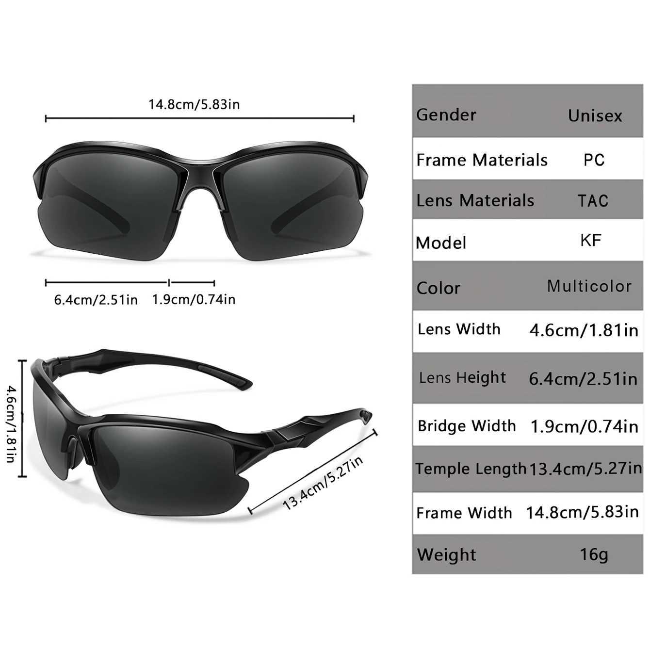 New Brand Polarized Cycling Glasses Men Women Outdoor Sports Fashion Sunglasses Travel Driving Camping Goggles G251212