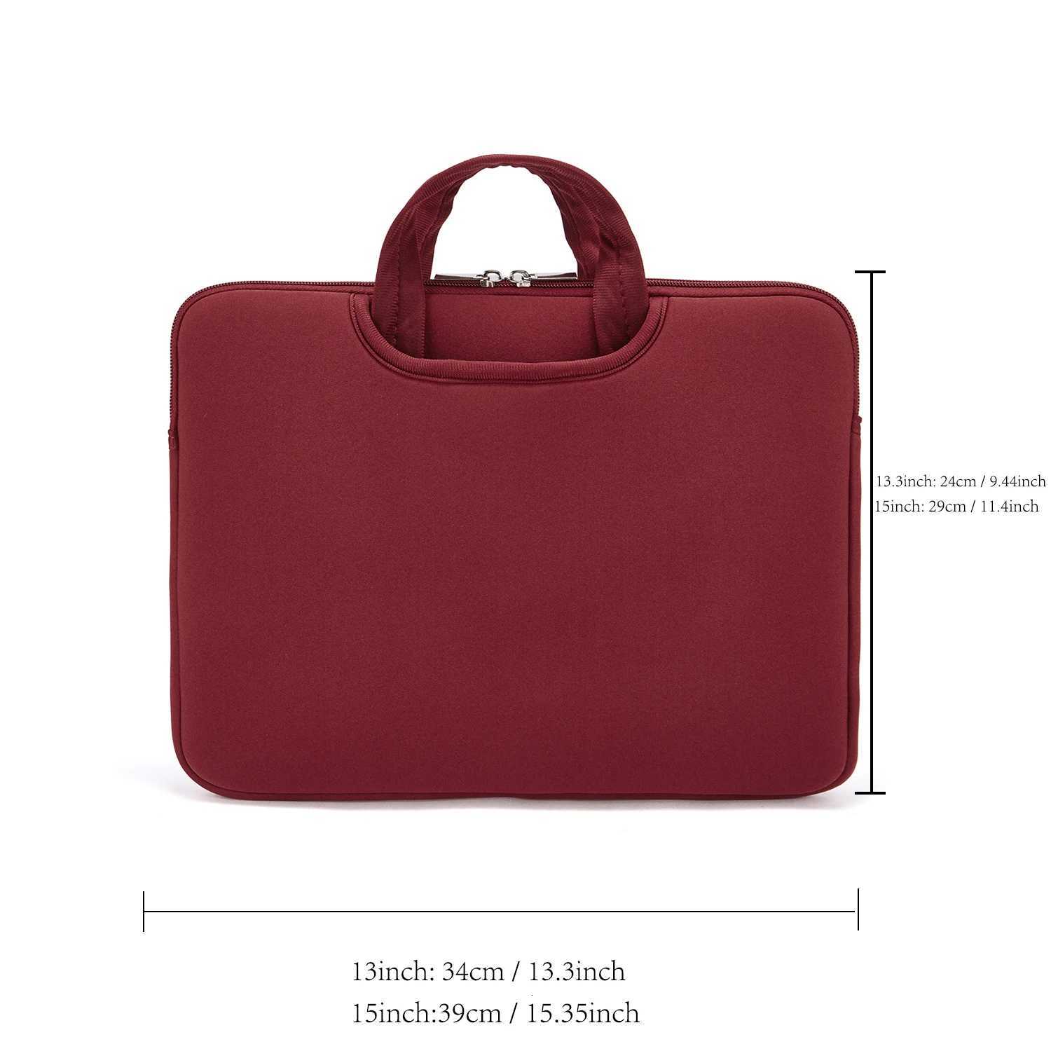 Laptop handbag computer bag 11 inches 13 inches 156 inches laptop bag suitable for Apple Lenovo Huawei Dell HP and other maT251212