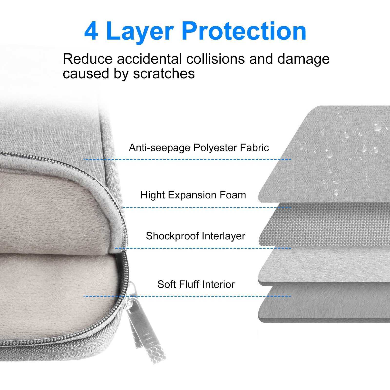 HAWEEL 130 inch -160 inch Briefcase Crossbody Laptop Bag Computer Handbag For Macbook/Lenovo Thinkpad/ASUS/HPOther Laptop BagT251212