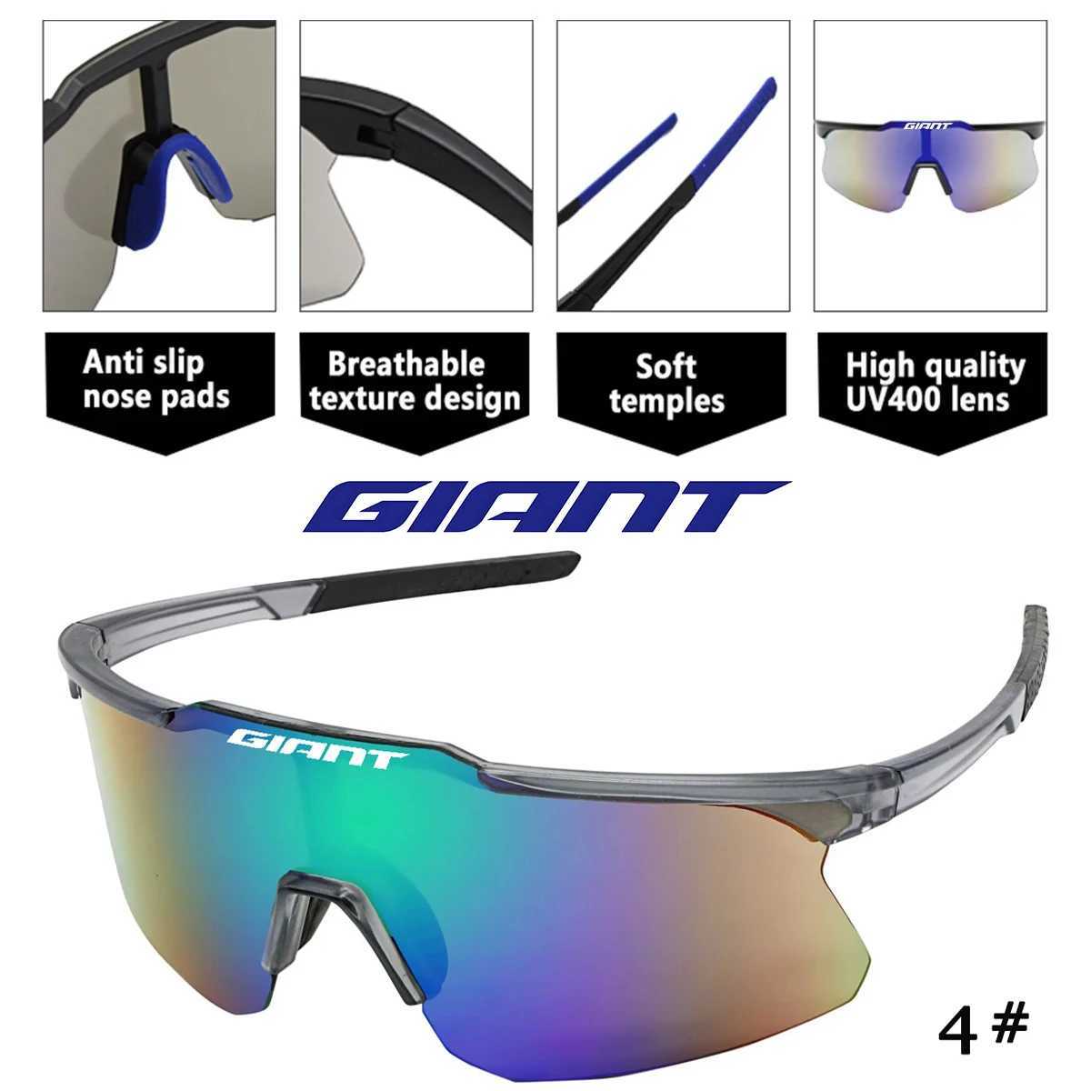 Giant Cycling Sunglasses Mtb Cycling Glasses Goggles Bicycle Mountain Bike Glasses Mens Women Outdoor Sport Eyewear G251212