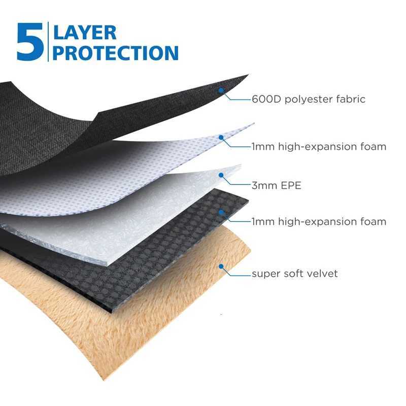 NIDOO Laptop Bag Sleeve 10 13 14 156 Inch Waterproof Notebook Case For Macbook Air Pro Computer Shoulder Handbag BriefcaseT251212