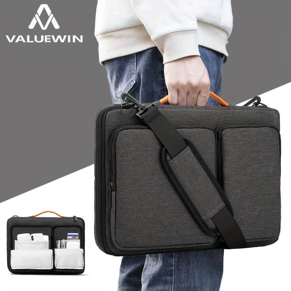 Laptop Shoulder Bag Notebook Briefcase 14-156 inch Laptop Sleeve Bag For Macbook pro air/ Case HP Huawei Black Notebook BagT251212
