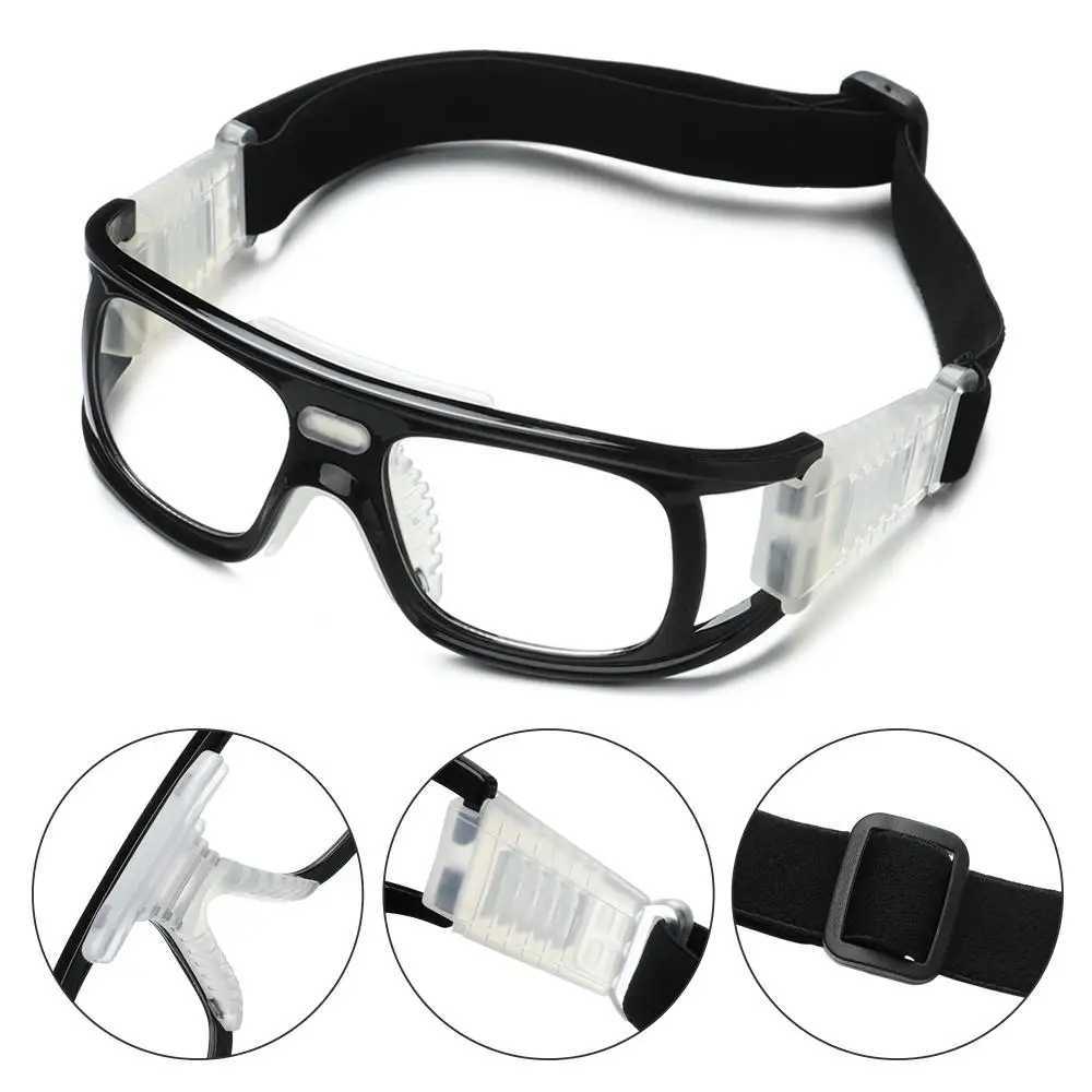 Men WindPROof Football Eyeglasses Outdoor Sports Glasses Soccer Basketball Eye PROtect GoggLEs Resistance Cycling Eyewear G2512121