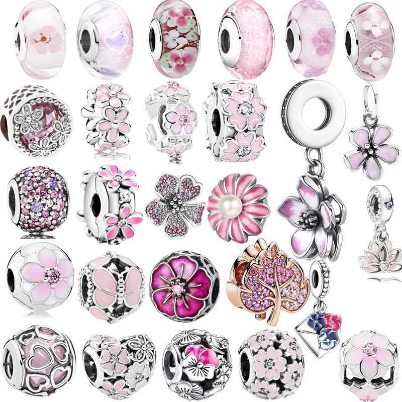 New Hot S DIY Wen Jewelry Suitable for Designry Bloss with Crystals Charm Bead for Bracelet Necklace Y251212