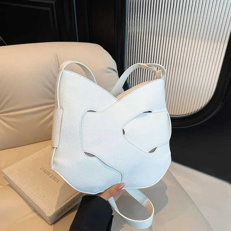 Large Capacity Tote Bag Lady Oblique Shoder Bag Woven Bag Fi Casual Single Shoder Bag Adjustable Shoder Strap Y251211