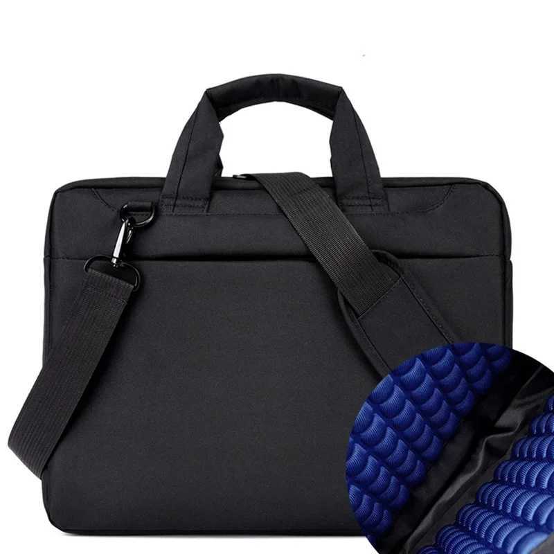 Laptop Bag 173 17 156 14 Inch Nylon Airbag Shoulder Handbag Computer Bags Waterproof Messenger Women Men Notebook BagT251212