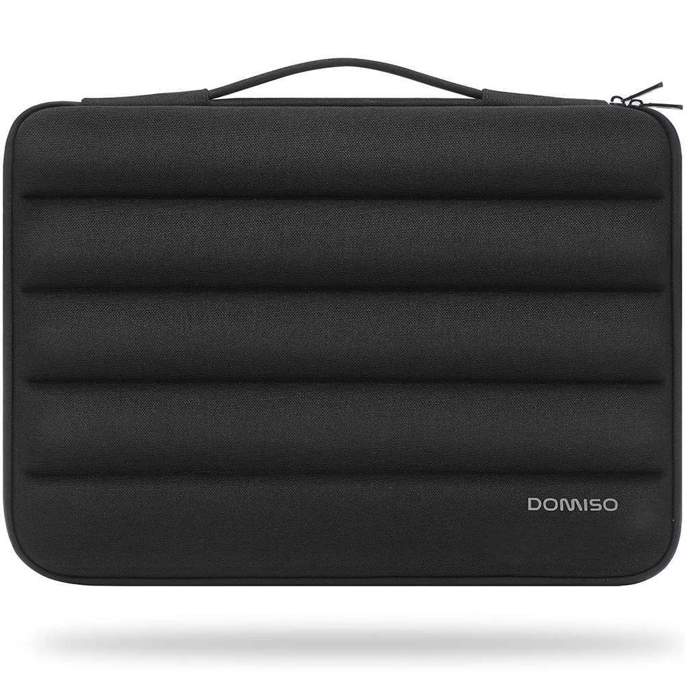 DOMISO 14 156 inch Laptop Sleeve Bag Shockproof Protective Carrying Case Water-Resistant Handbag with HandleT251212