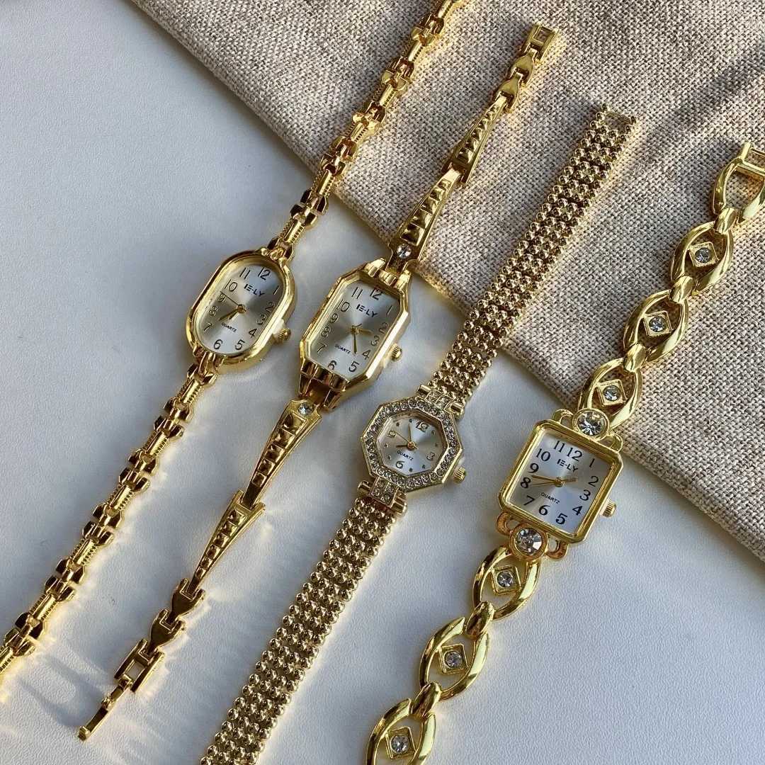 Women Watches Top Brand Luxury Wristwatches Ladies Fashion Gold Bracelet Watch Female Elegant Clock Women montre femme Y251212