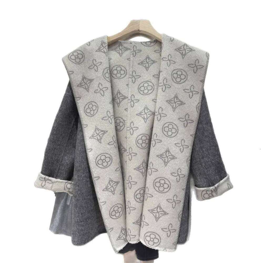 Commute Woolen Coat Korean Belt Hat Medium Length Autumn Winter New Style For Women Polyester Lining Pure Color Coat