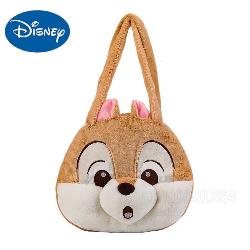Disney Chichititi New Plush Handbag Large Capacity Fashion Womens Plush Shoulder Bag Cartoon Cute Casual Storage Womens Bag H251212