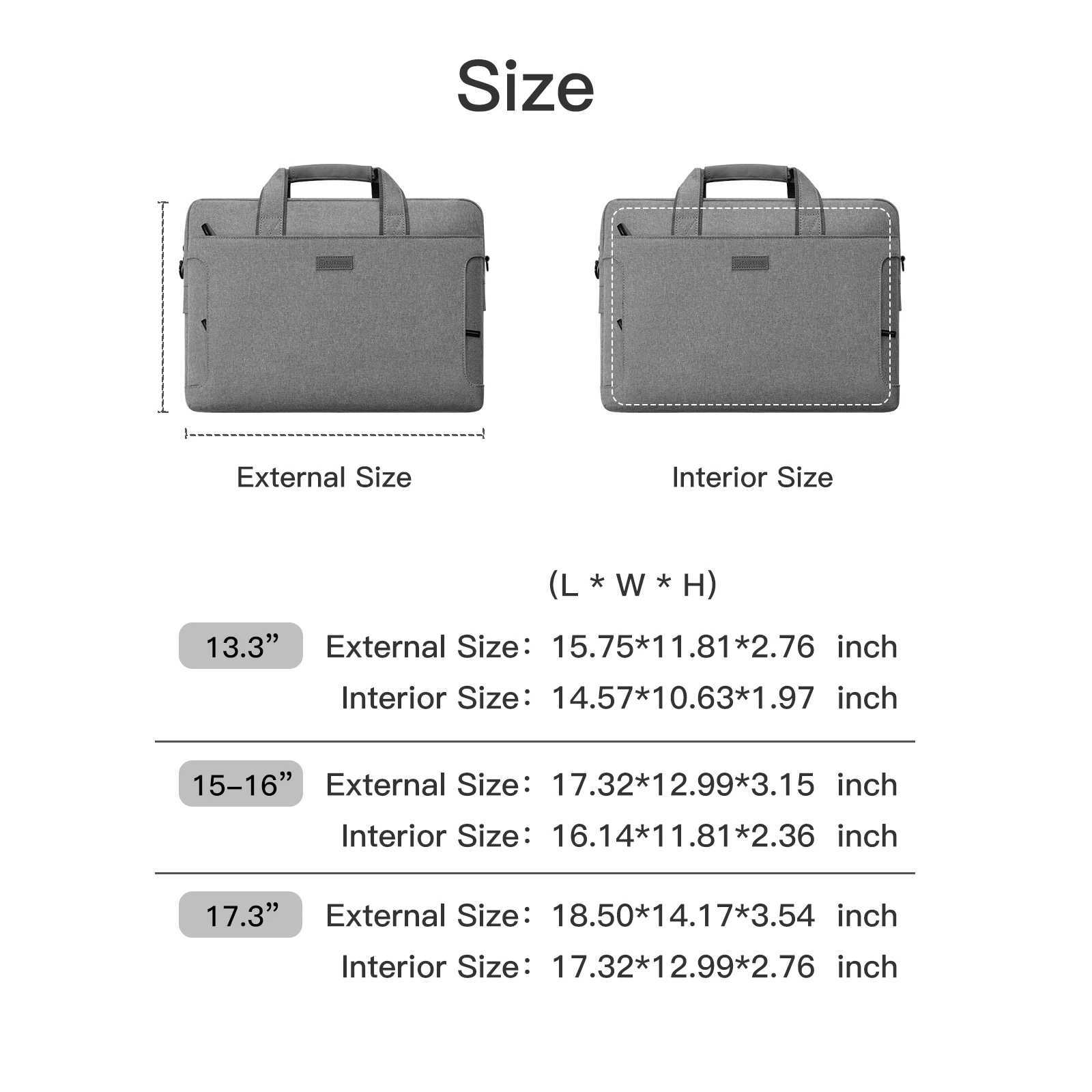 Laptop Bag 156 16 173inch Woman Man Sleeve Case For MacBook M2 Air M1 Pro 133 14 154 Handbag HP DELL XiaoMi Huawei briefcaseT251212