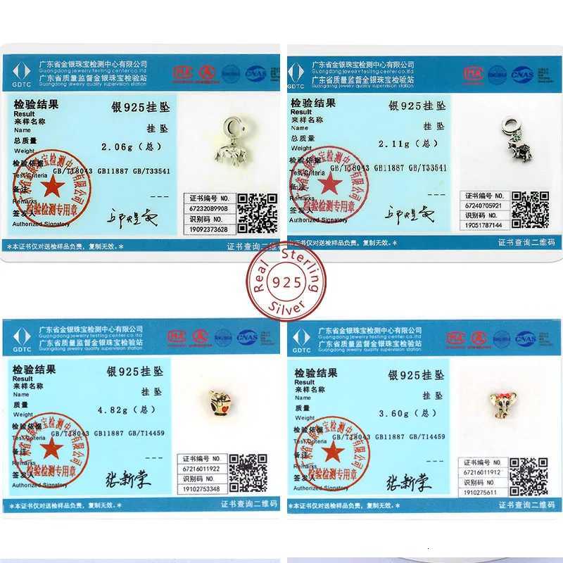 Charms Beads Pendant 925 Sterling Sier Vintage Pattern Elephant Charms Fit Bracelet Pendant Wen Fine Jewelry Gifts Y251212