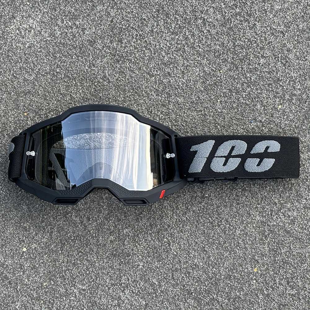 Hot 100 Motorcycle Glasses Goggles Motocross Goggles Helmet MX Moto Dirt Bike ATV Ski Outdoor Sports Glass Scooter Googles Mask G251212