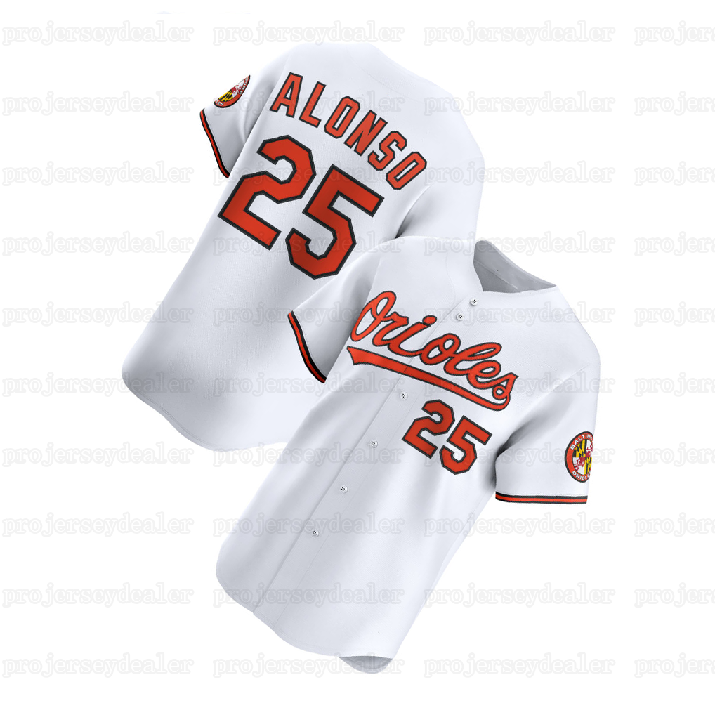 25 Pete Alonso Orioles Adley Rutschman 2025 Jerseys TaylorS Ward Gary Sanchez Chris Davis Cal Ripken Jr. Samuel Basallo Custom