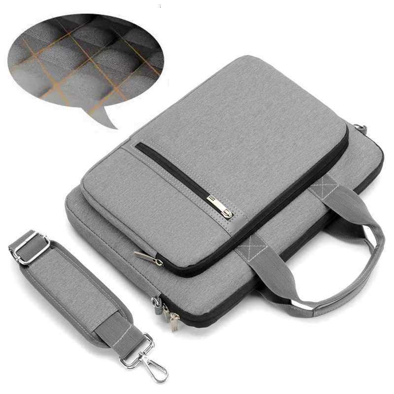 Laptop bag Sleeve Case Protective Shoulder Bag Notebook Handbag Cover For 13 14 156 173 inch Macbook Air Pro ASUS Acer HP DellT251212