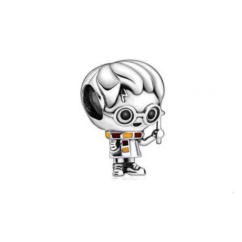 Hot S DIY Charm Bead Pendant plicable to European Sterling Sier Bracelet necklace Jewelry Fine Gift Y251212