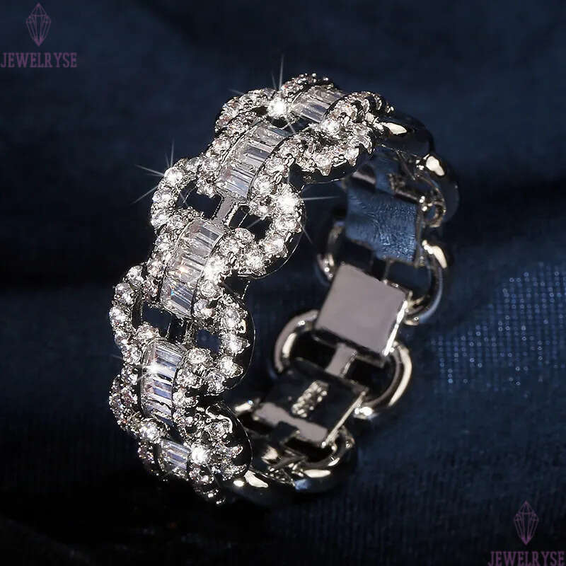 luxury geometry designer shining crystal love band rings for women hollow charm engagement moissanite bling diamond ring jewelry nice gift